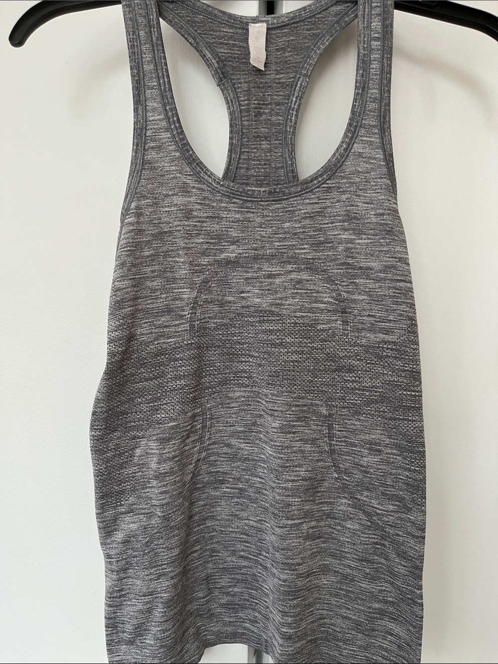 Lululemon Swiftly Tech Gray Marled Racerback Tank-Size 4